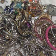 Big Vintage to Now Single Earrings Lot Mixed Jewelry Repair Craft Harvest Pounds