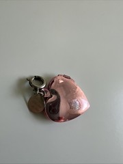 Disney Charm It Pink Frozen Anna Elsa Locket Heart Shaped Necklace Bracelet