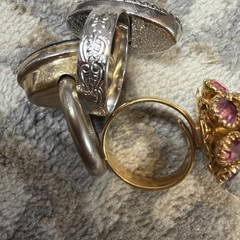 Vtg lot of 3 SARAH COVENTRY rings