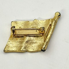 Vintage American Flag Brooch Pin