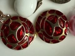 Lot of Vintage Costume Clip-on Earrings 13 Sets Very Good/Excellent