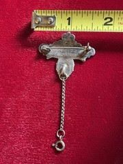 Vintage Sterling chateline, 6 Grams, Stamped 925, Gorgeous!