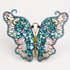 Retro Fashion Creative Cut-out Three-dimensional Butterfly Corsage Accessories
