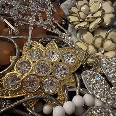 Vintage to Now Jewelry Lot, ALL WEARABLE Untested. No Broken. Box A2