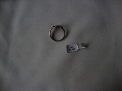 VINTAGE 1970-80s MARCASITE RING STERLING SILVER STAMPED 925 SZ 5.25