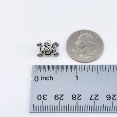 Vintage Jezlaine Sterling Silver 925 Cinderella Pumpkin Carriage Charm Pendant