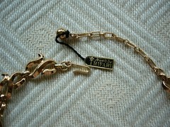 Rare Crown TRIFARI Alfred Philippe PAT PEND Choker Necklace & Earring Set UNUSED