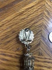 Antique Vintage Bird Cage Perfume Pendant Stamped Austria Beautiful Detail