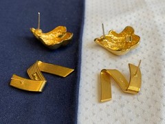 Vtg Earring Lot Jewelry Rama Liz Claiborne Monet Napier Enamel Rhinestone