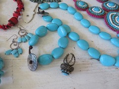Ralph Lauren Vintage Style Southwestern Turquoise & Silver Jewelry Pieces