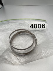 Copper Bangle Bracelet Set 3 Intertwined Stackable Narrow 7.5”