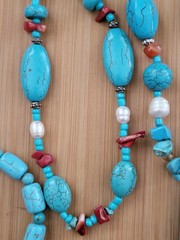 Southwest Jewelry Mixed Lot Costume Genuine Semi Precious Stone Faux Turquoise