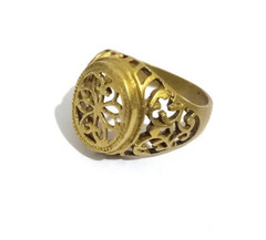 Vintage Ancient Bronze Antique Ring Rare Style Roman Old bronze Ring Extremely