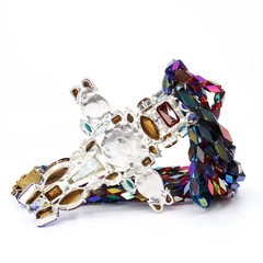 Hanna Bernhard, Haute Couture, L’OFFICIEL FEATURED, Decorative Cross Necklace