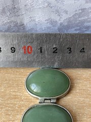 RARE Elegant Nephritis stone Vintage Jewelry Bracelet