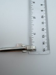 General Dynamics Silver Tone USS Nautilus SSN-571 Submarine Tie Clip