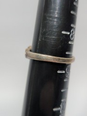 ✨VINTAGE✨ 925 Sterling Silver PSCL Peter Stone Signed Celtic Band Ring Size 8.75
