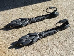 Antique Victorian Black Glass Mourning Jewelry Earrings Dangle Clip On 1920s
