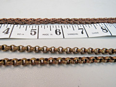 LOT OF 2 VINTAGE COPPER THUNDERBIRD PENDANT NECKLACES BELL & SOLID COPPER