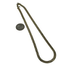 Vintage Revlon Herringbone Chain 18 inch Decorative Mens Women