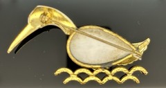Seven Piece Lot Of Varied Birds With Enamel Or Rhinestones.