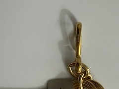 Monet Chunky Gold tone Necklace With Hook Closure . Bright Gold Tone￼