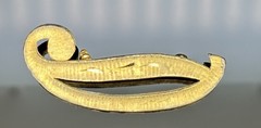 4 Vintage Gold And Silver Brooches