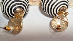 Lot of 5 Pairs Vintage Unbranded & 2 Branded Tassel Fashion Pierced Earrings