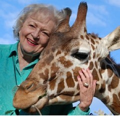 Betty White’s Favorite Golden Giraffe Brooch