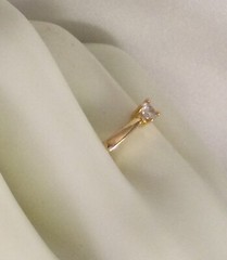 Vintage Jewellery Gold Ring size P Jewelry
