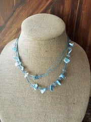 10p Vtg/Mod Jewlery Shell Necklaces Stretch Bracelets Eearings Beach Summer
