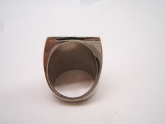 VTG CPGA GREEN LANTERN METAL RING SIZE 10 DC COMICS
