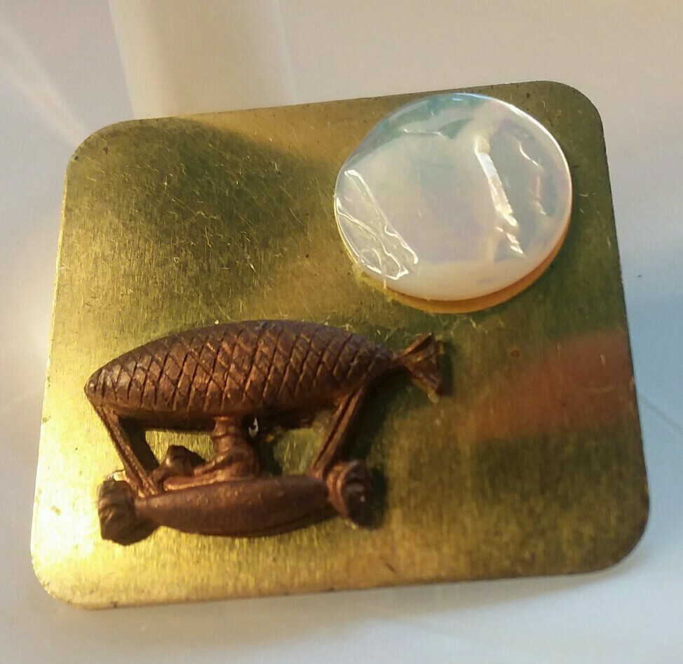 MaryBee Across the Moonlit Sky Lapel Pin Brooch 02-01-2022