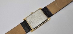 Vintage Seiko Quartz Tank Slim Men Rectangle Refurbished Japanese Wrist Watch