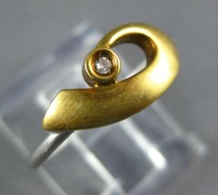 Vintage Circa 1980’s Daily Ring 1.3 Ct Simulated Diamond 14k Yellow Gold Over