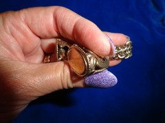 Vintage “Antique Style” Pocket Watch FOB CHARM Bracelet