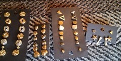 Posts Metal Silver Brass Gold Shapes Lot Of 20+ Various Shapes (No Precious Mtl)