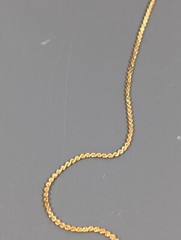 Vintage Faux Topaz Heart Birthstone Choker necklace Gold Tone 15 in