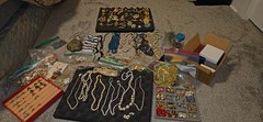 Vintage Costume Jewelry Lot Over 100 Pc All Wearable