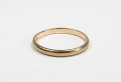 Vintage BDA Budlong Docherty & Armstrong USA 10K Gold Baby Childs Ring Sz 1.5