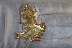 Vintage Signed MMA Metropolitan Museum Of Art Enamel Christmas Tree Brooch Pin