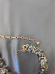Vintage CORO Confetti Thermoset Lucite Necklace