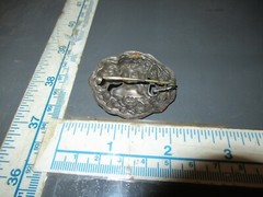 Vintage Art Nouveau Woman’s Face Pin Brooch