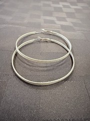 Vintage Gold Tone Large Hoop Earrings MultiPack – Lot of 3 Pairs
