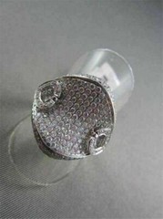 ANTIQUE MASSIVE 2.25CTW 18KT WHITE GOLD HEART DIAMOND RING ONE OF A KIND!!!!!!!!