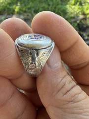 Vintage Military Army Class Ring