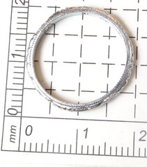 Rare Antique Platinum Diamond Vow Ring “Until Death Do Us Part” Size 5.5 UK-K1/2