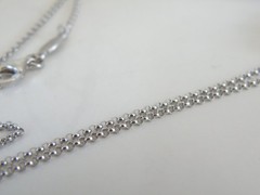 Sterling Silver 925 Turquoise London Blue Topaz NF Pendant 28″ Rolo Necklace