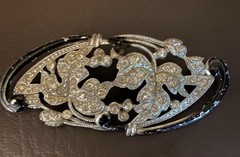 Vintage REPAIR RESTORE Rhinestone Pot Metal Brooch Pin Lot Necklace High End