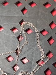 18 Inch Sterling Silver Infinity Cross Necklace